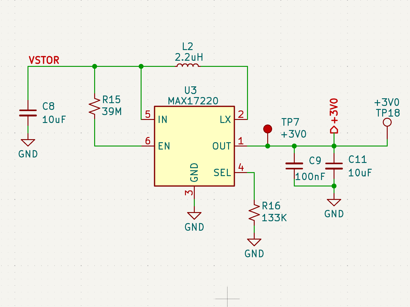 MAX17220 Schematic